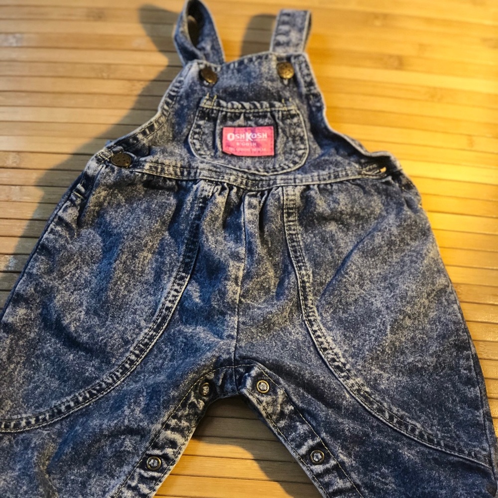 Jean overalls for baby girl